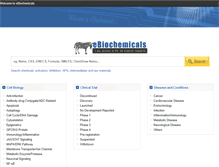 Tablet Screenshot of ebiochemicals.com